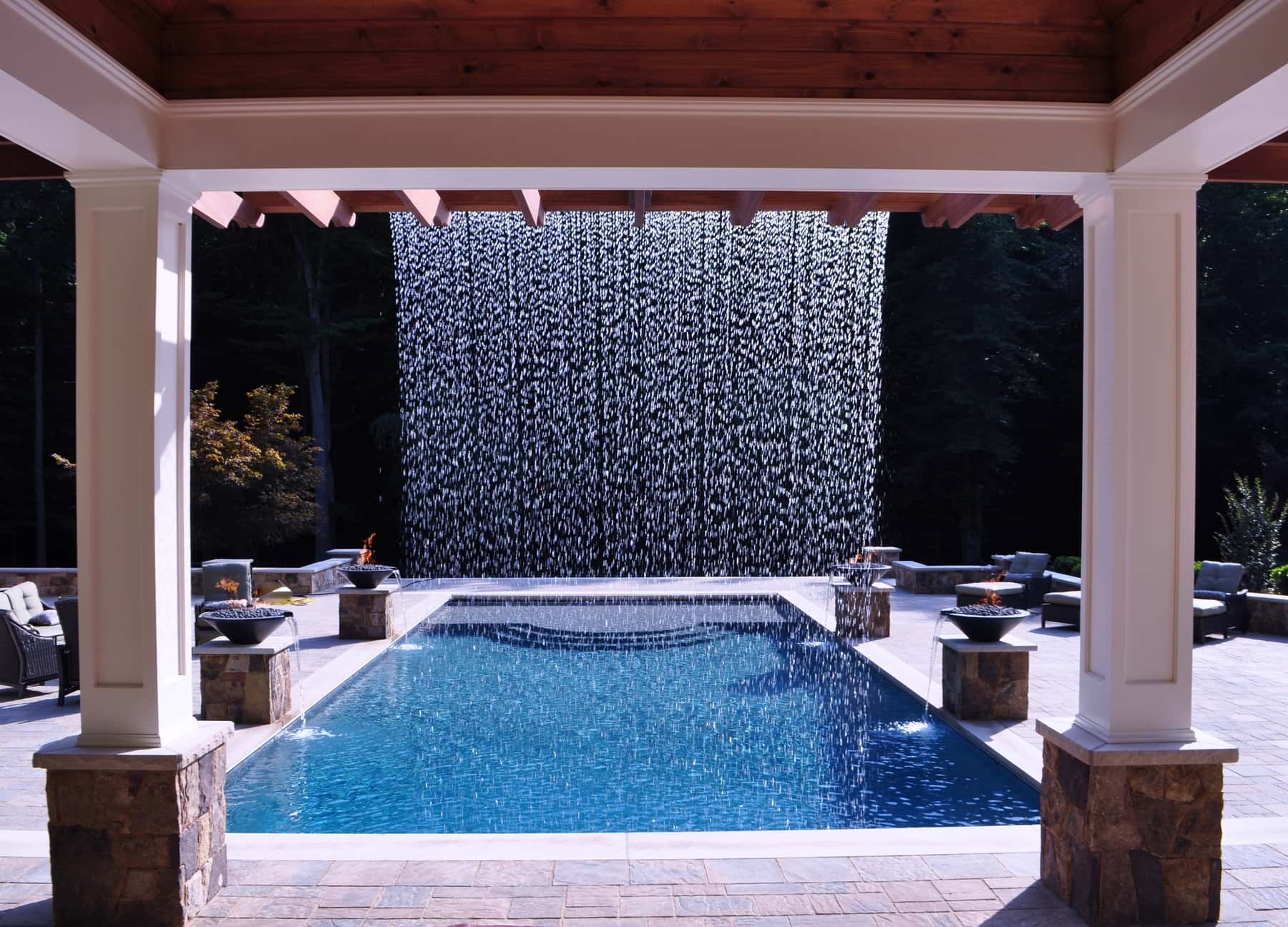 Water Feature, In-ground Swimming Pool, Hot Tub, Arden on the Severn MD